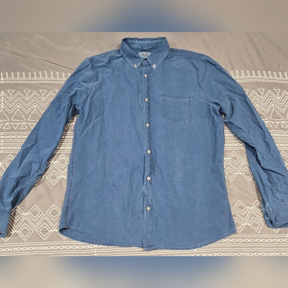Marine Layer Men's Button Down Longsleeve Size Small